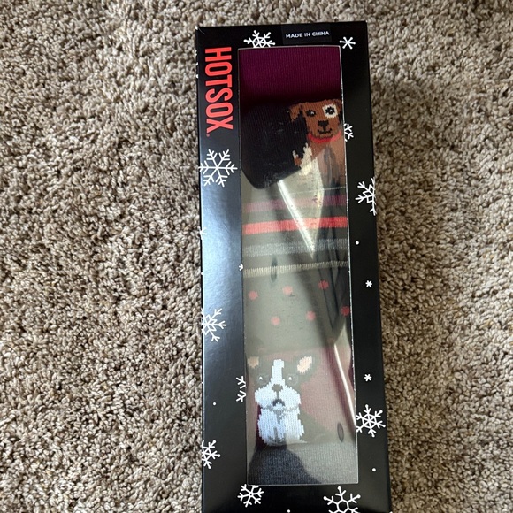 Hot Sox Multicolor Animal Crew Socks - Picture 1 of 2